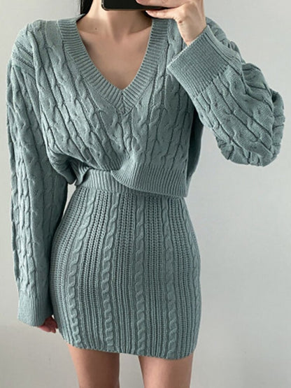 Vintage Inspired Sweater with a Contemporary Edge