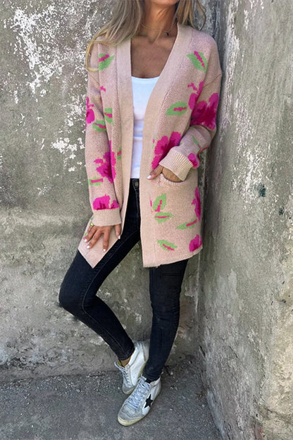 Classic Vintage Cardigan with a Flattering Fit