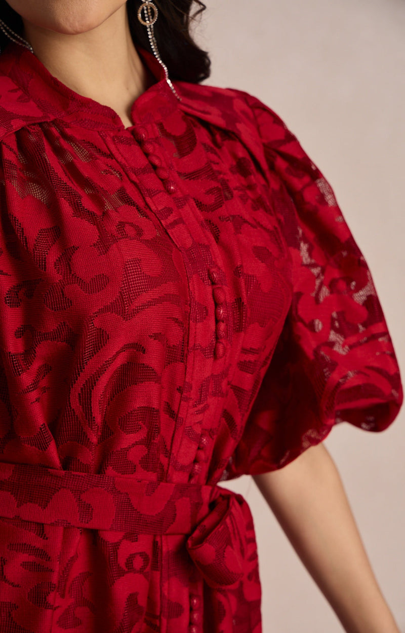 Classic Vintage Dress with a Flattering Fit