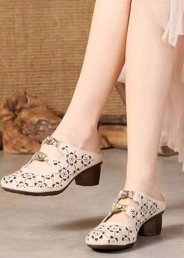 A Vintage Style Heels with Delicate Timeless Details