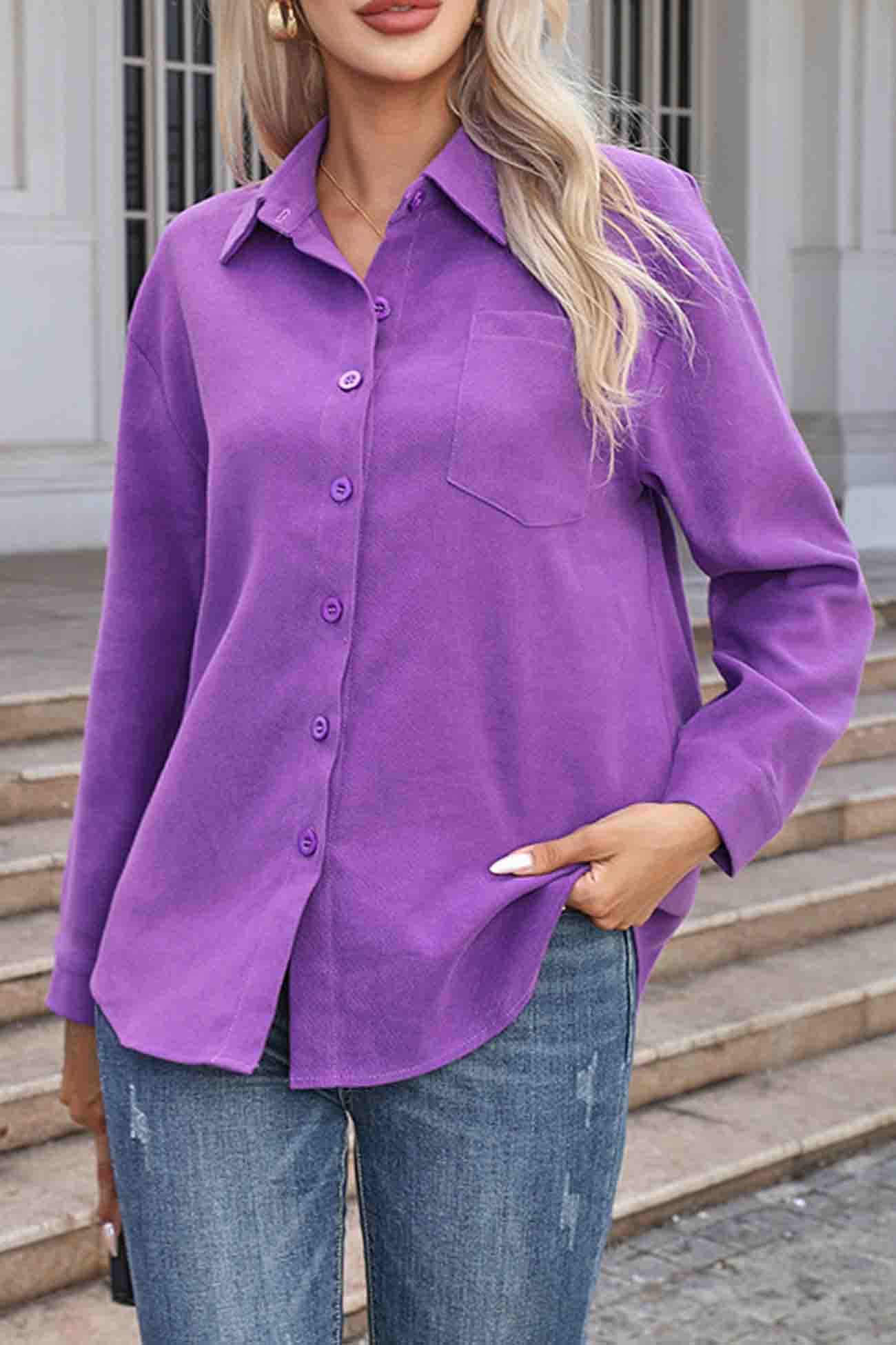 Well Tailored Blouse with a Graceful Silhouette