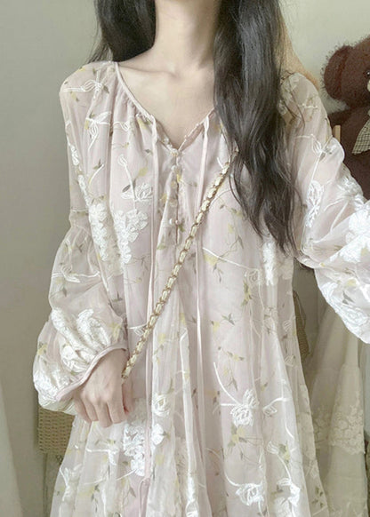 A Vintage Style Dress with Delicate Timeless Details