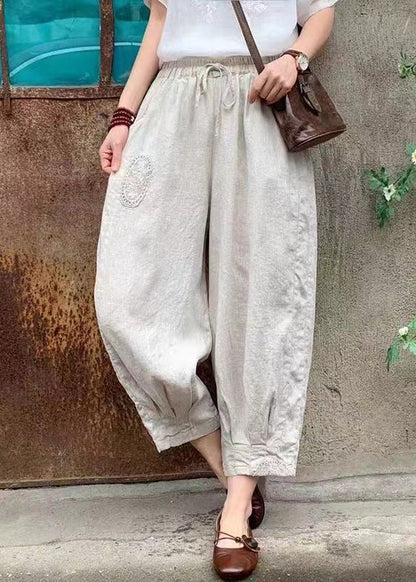 A Vintage Style Pants with Delicate Timeless Details