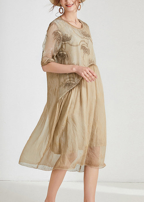 A Vintage Style Dress with Delicate Timeless Details