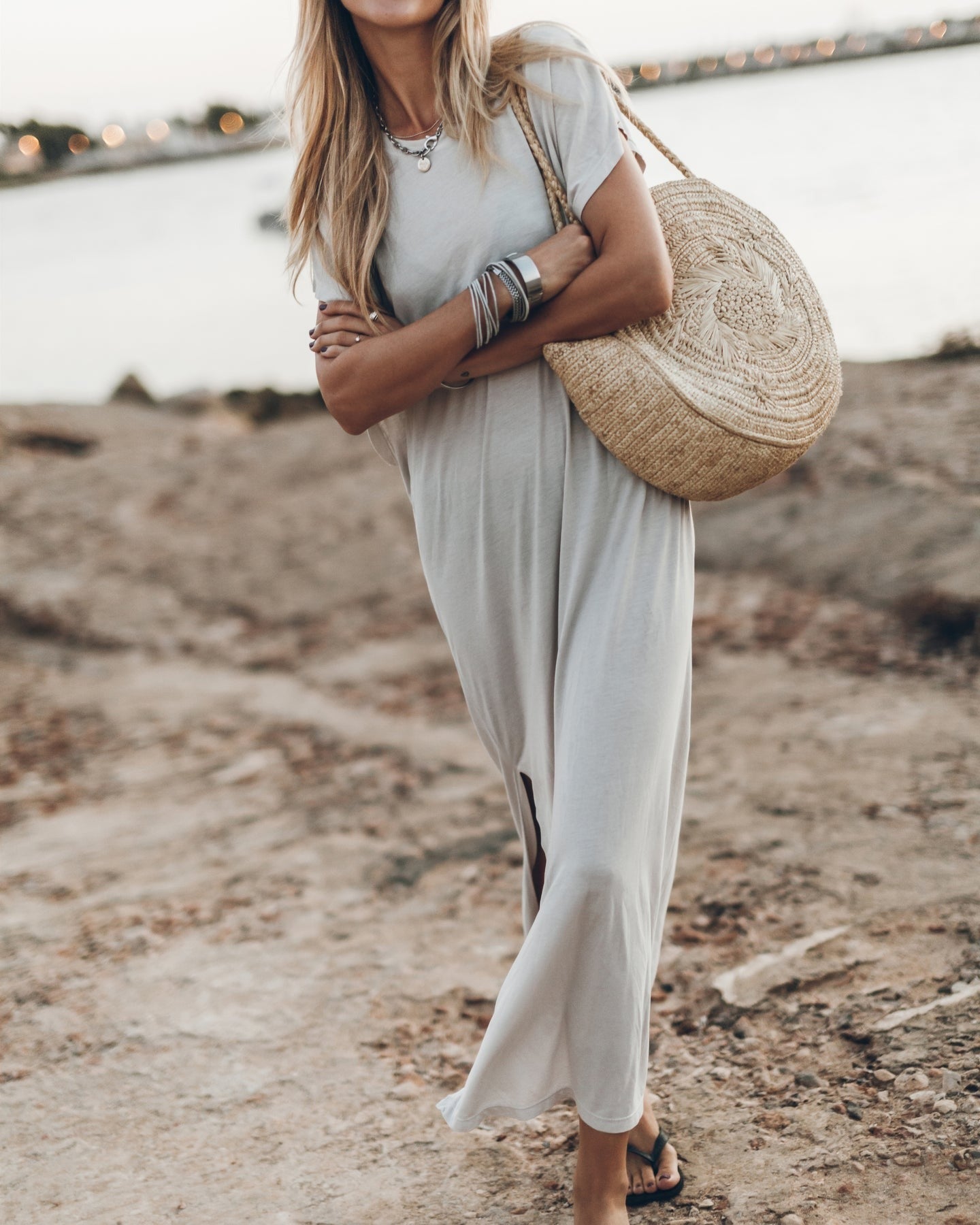 Beautifully Finished Dress in a Timeless Design