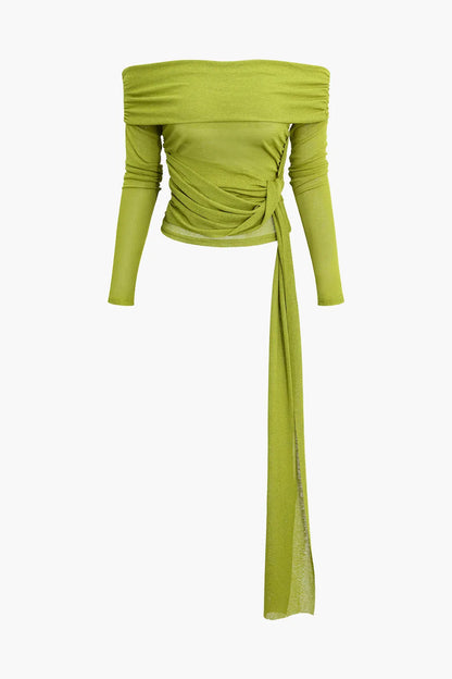 Gracefully Styled Top for Any Occasion