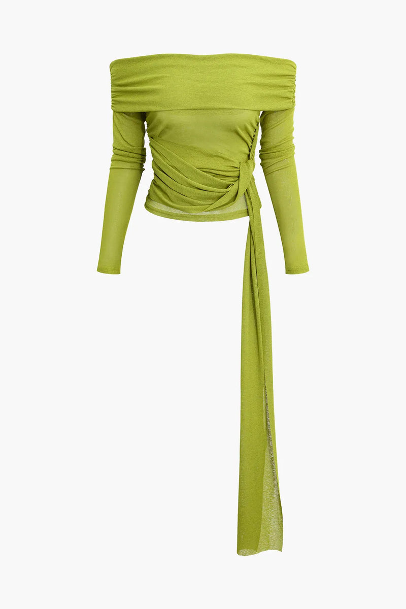 Gracefully Styled Top for Any Occasion