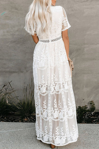 A Vintage Style Dress with Delicate Timeless Details
