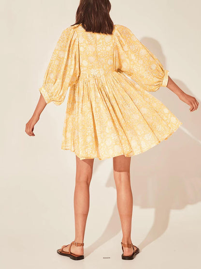 A Vintage Style Dress with Delicate Timeless Details