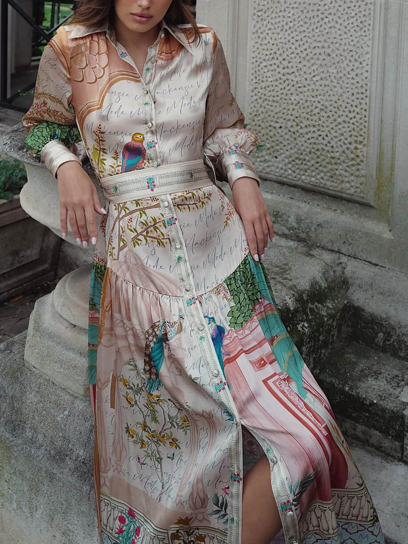 A Vintage Style Dress with Delicate Timeless Details