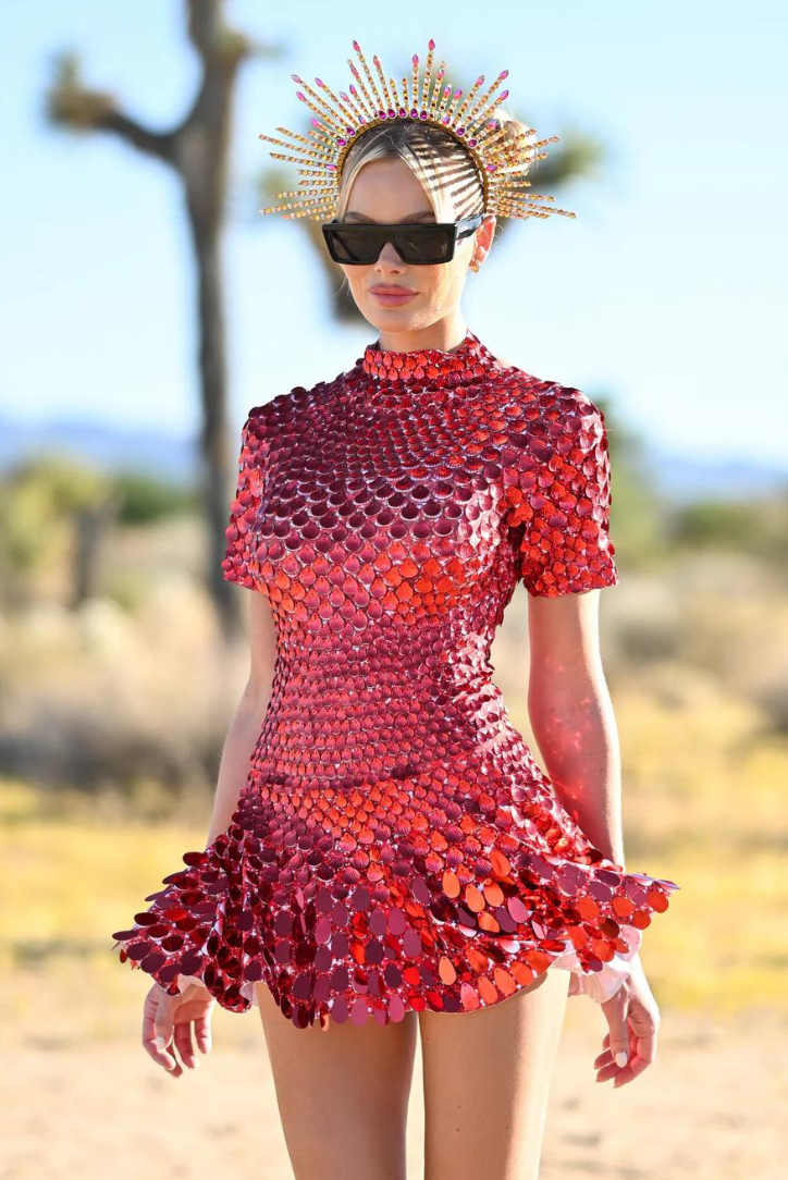 A Vintage Style Dress with Delicate Timeless Details