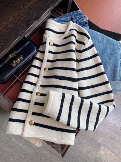 Vintage Inspired Cardigan with a Contemporary Edge