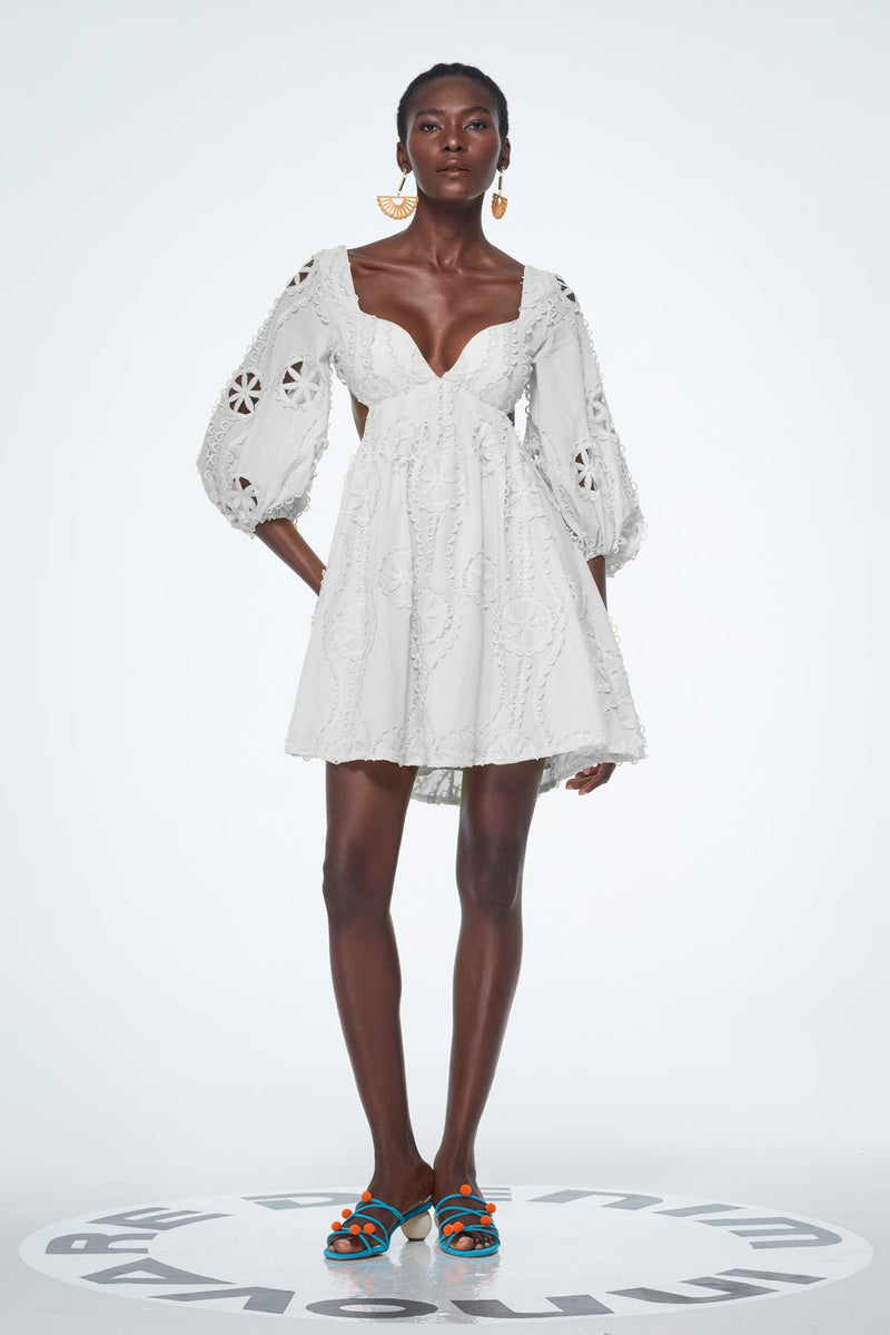 A Vintage Style Dress with Delicate Timeless Details