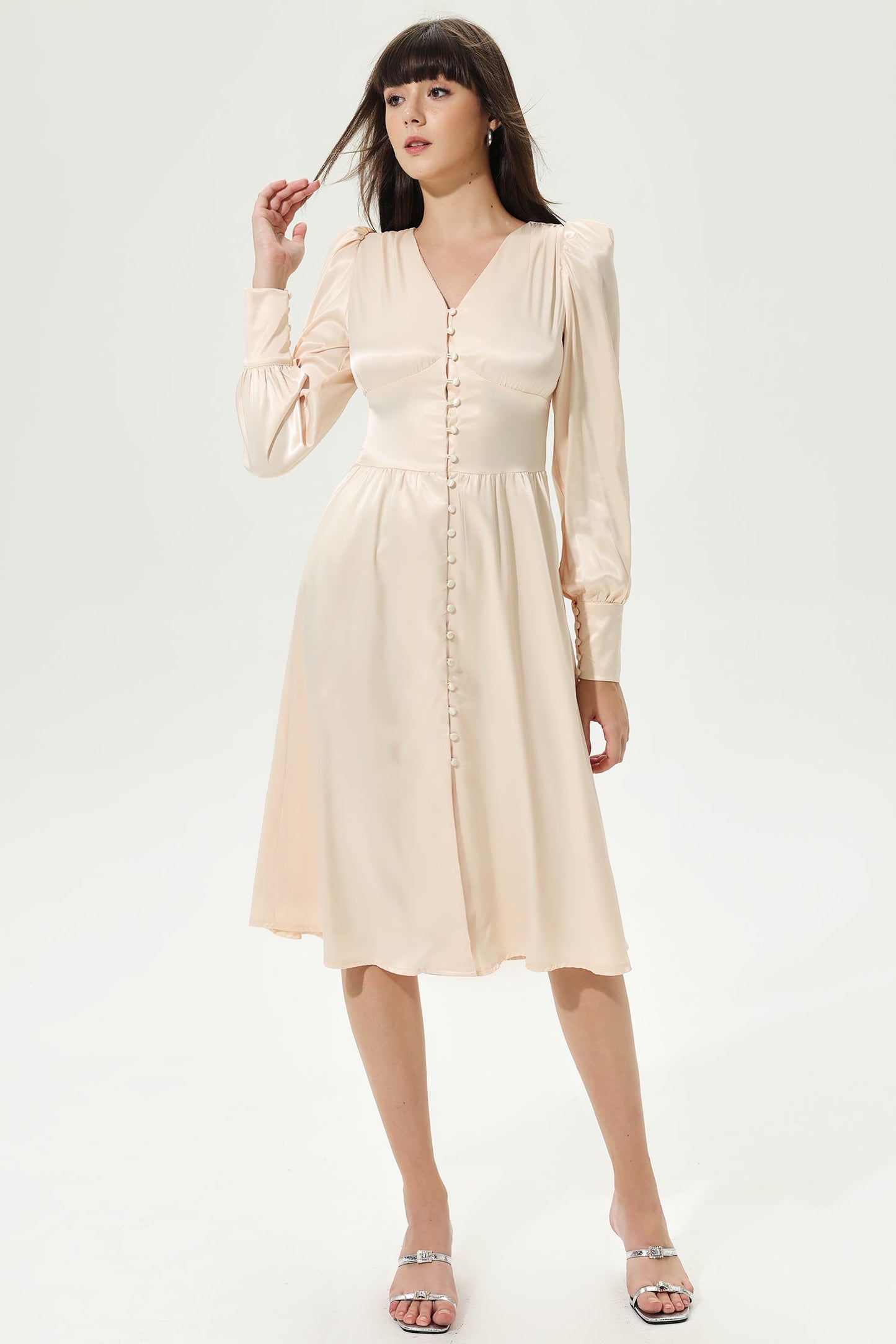 Elegantly Styled Dress for Everyday Wear