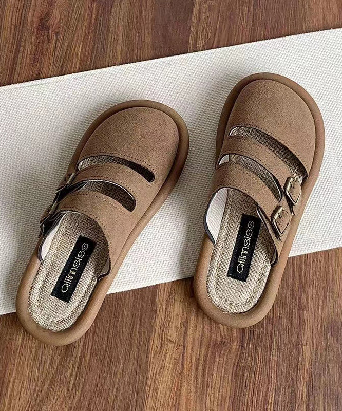 A Vintage Style Sandals with Delicate Timeless Details