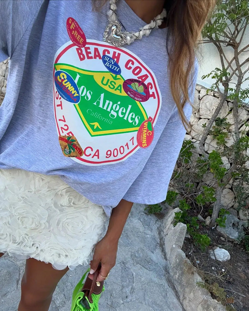 Well Tailored T-Shirt with a Graceful Silhouette