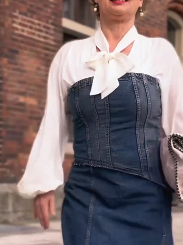 A Vintage Style Shirt with Delicate Timeless Details