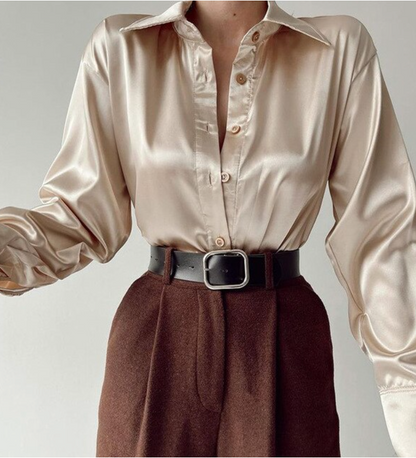Vintage Inspired Blouse with a Contemporary Edge
