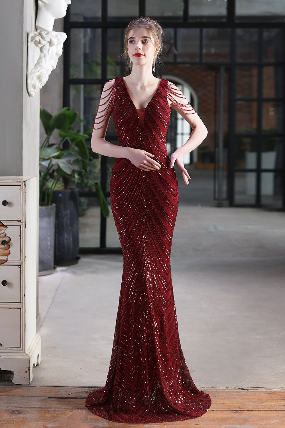 A Vintage Style Dress with Delicate Timeless Details