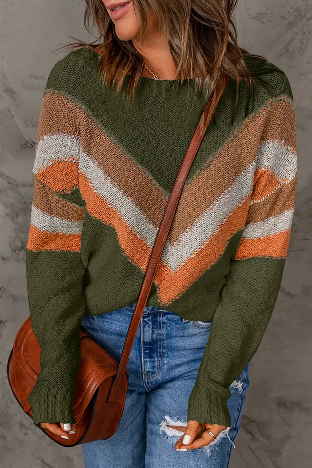 Classic Vintage Sweater with a Flattering Fit