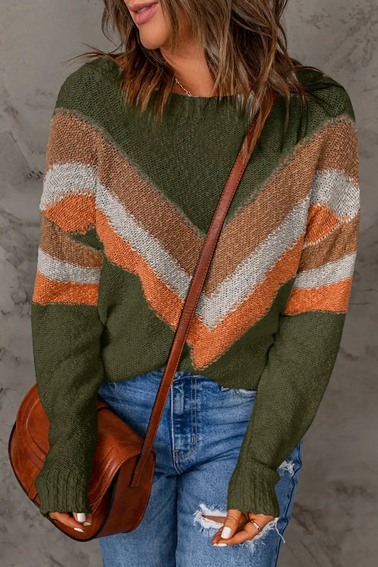 Classic Vintage Sweater with a Flattering Fit