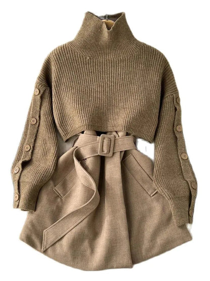 A Vintage Style Sweater with Delicate Timeless Details