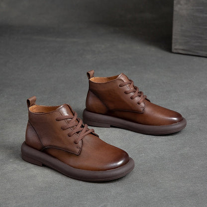 A Vintage Style Boots with Delicate Timeless Details