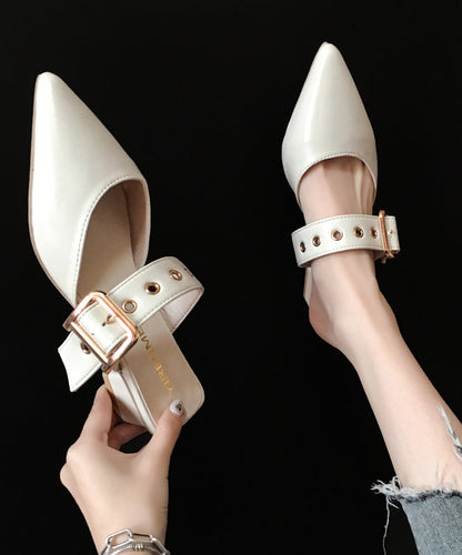 A Vintage Style Sandals with Delicate Timeless Details