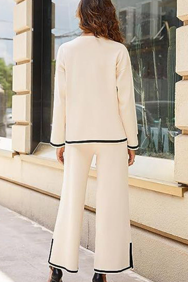 A Vintage Style Pants with Delicate Timeless Details