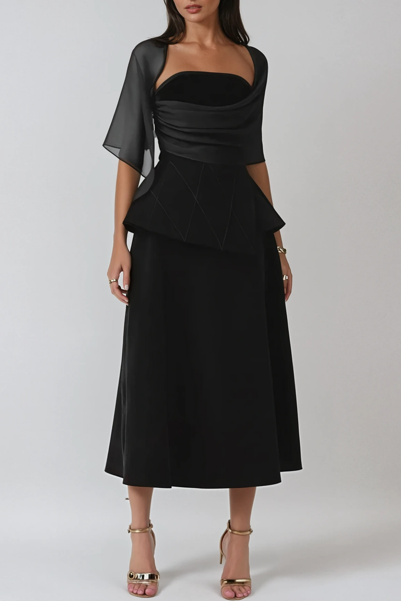 A Vintage Style Dress with Delicate Timeless Details