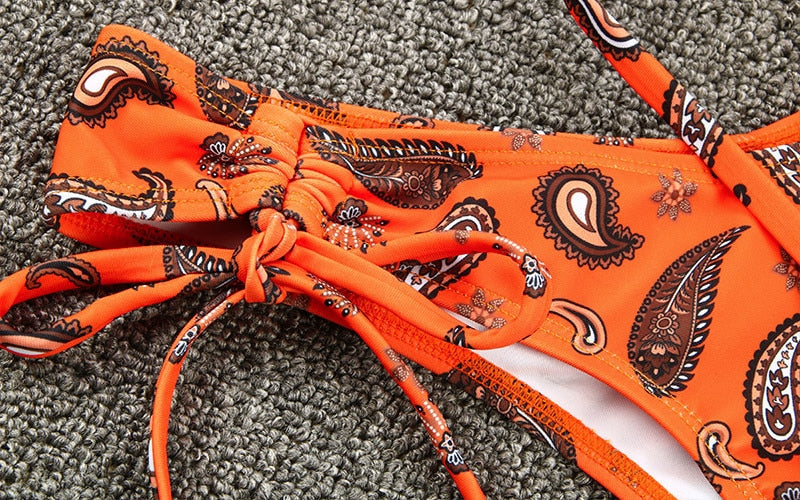 A Vintage Style Bikini with Delicate Timeless Details