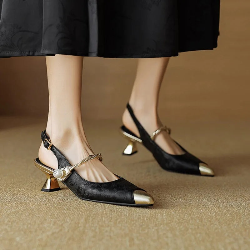 Sophisticated Heels with a Clean Classic Look