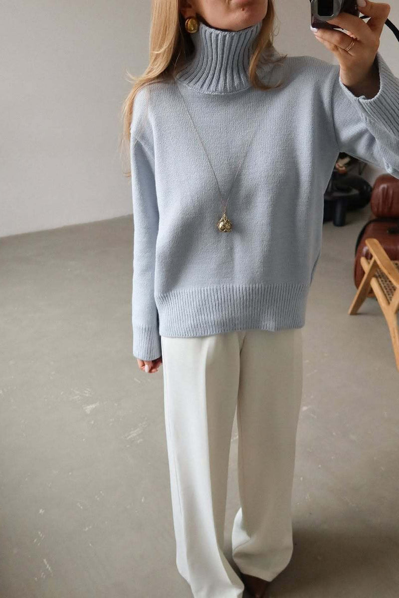 Beautifully Finished Sweater in a Timeless Design