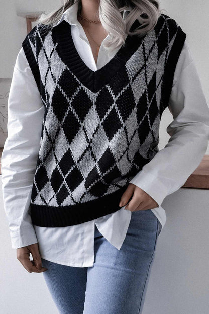 Vintage Inspired Sweater with a Contemporary Edge