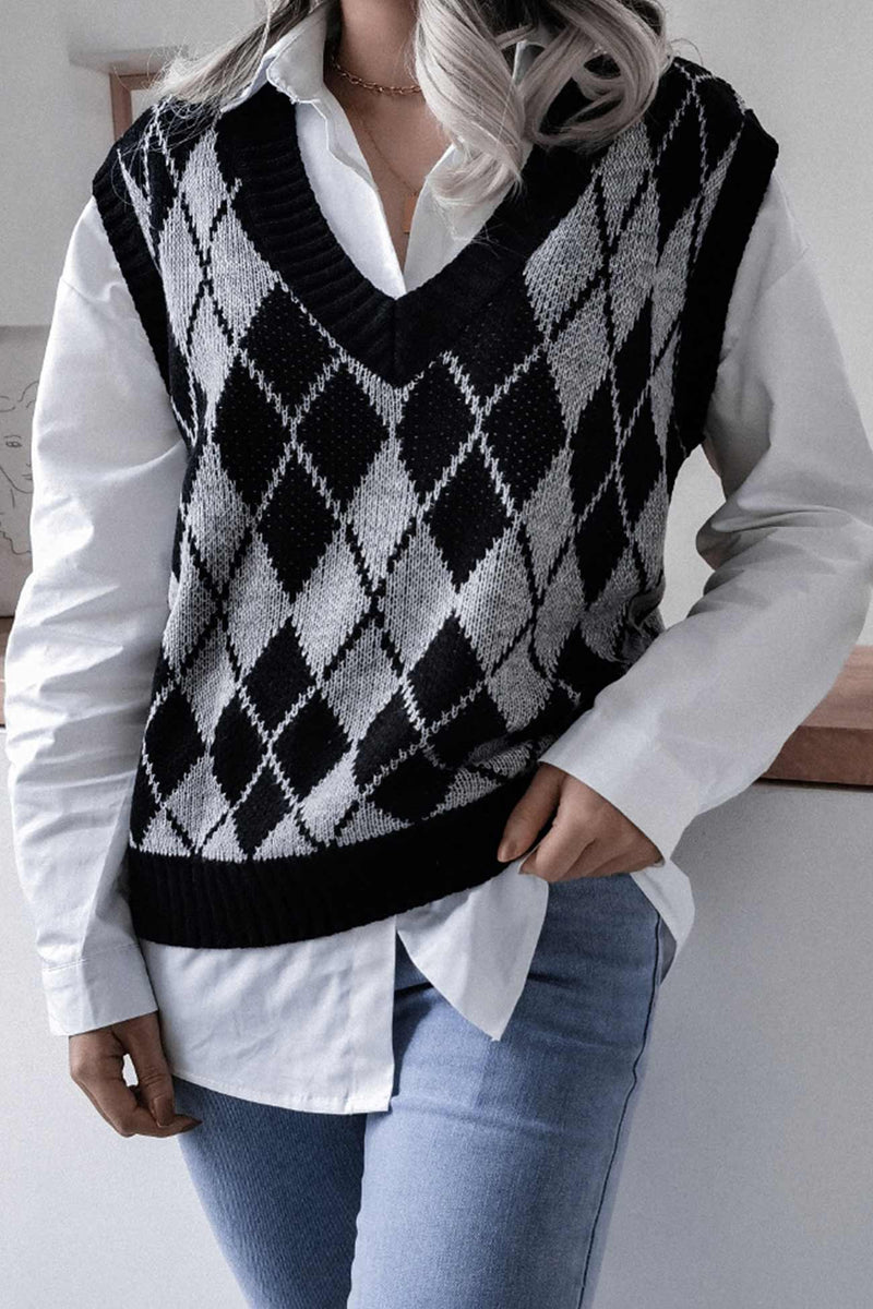 Vintage Inspired Sweater with a Contemporary Edge