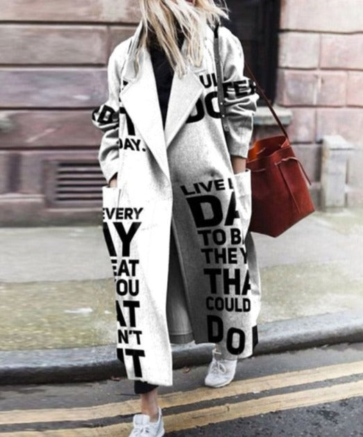 Classic Vintage Coat with a Flattering Fit