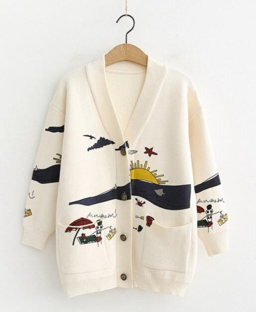 Beautifully Balanced Cardigan with Timeless Character