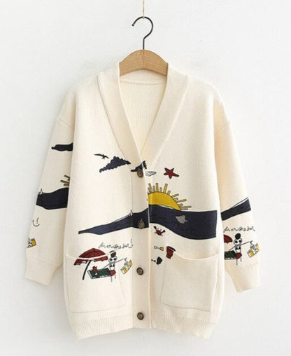 Beautifully Balanced Cardigan with Timeless Character