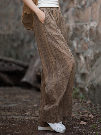 A Vintage Style Pants with Delicate Timeless Details