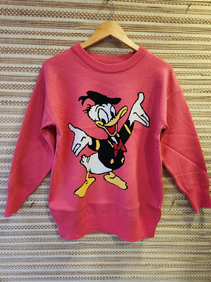A Vintage Style Sweater with Delicate Timeless Details