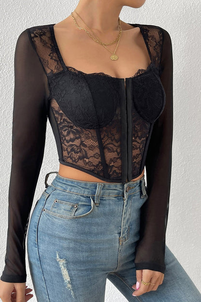 A Vintage Style Top with Delicate Timeless Details