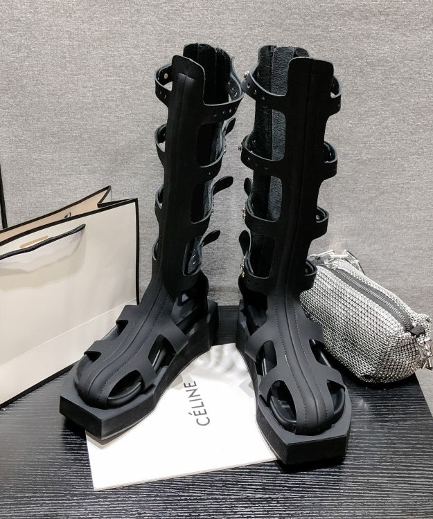 A Vintage Style Boots with Delicate Timeless Details