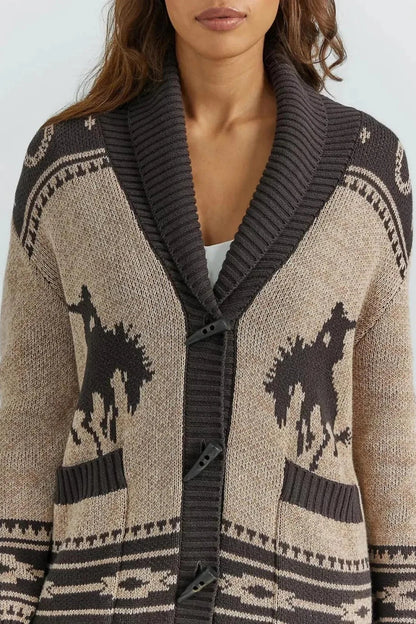 Classic Vintage Cardigan with a Flattering Fit