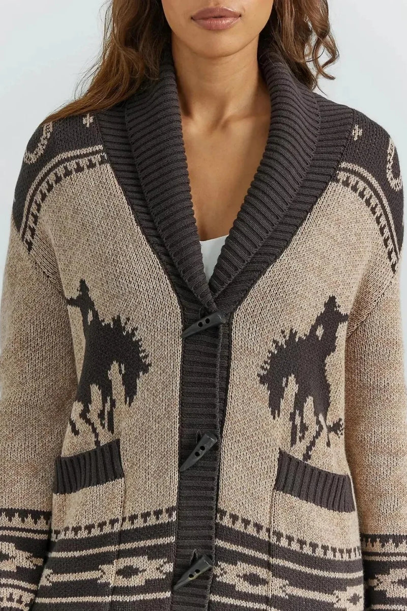 Classic Vintage Cardigan with a Flattering Fit