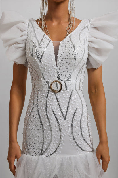 A Vintage Style Dress with Delicate Timeless Details
