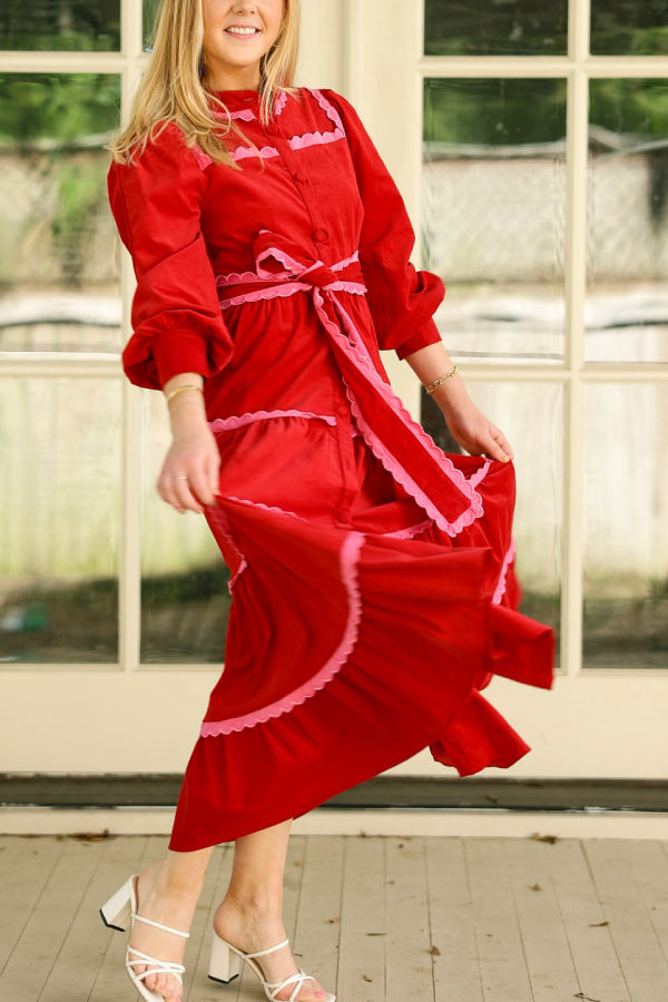 A Vintage Style Dress with Delicate Timeless Details