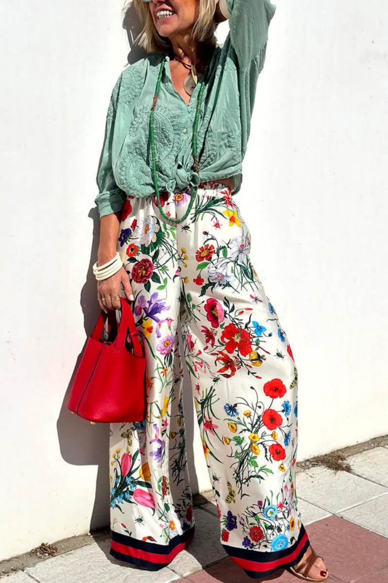 Well Tailored Pants with a Graceful Silhouette