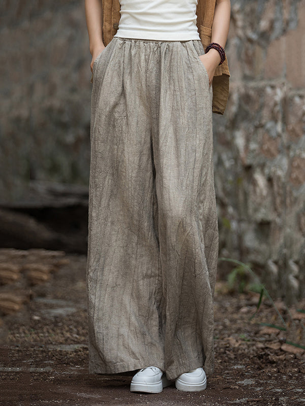 A Vintage Style Pants with Delicate Timeless Details