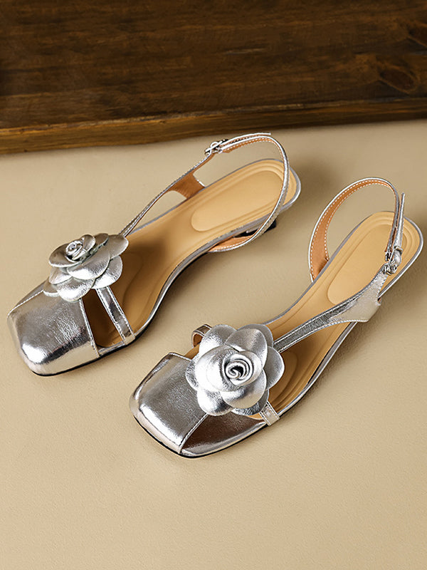 Well Tailored Sandals with a Graceful Silhouette