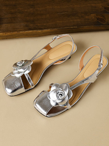 Well Tailored Sandals with a Graceful Silhouette